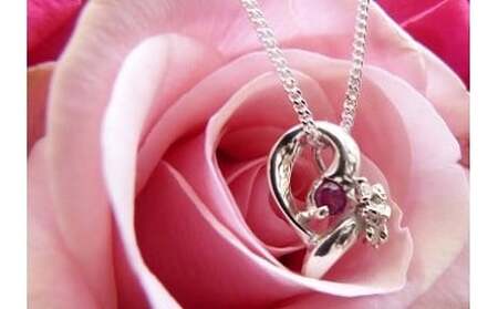 Y-1 ☆エンジェルハートペンダント（ルビーダイヤ入り）
