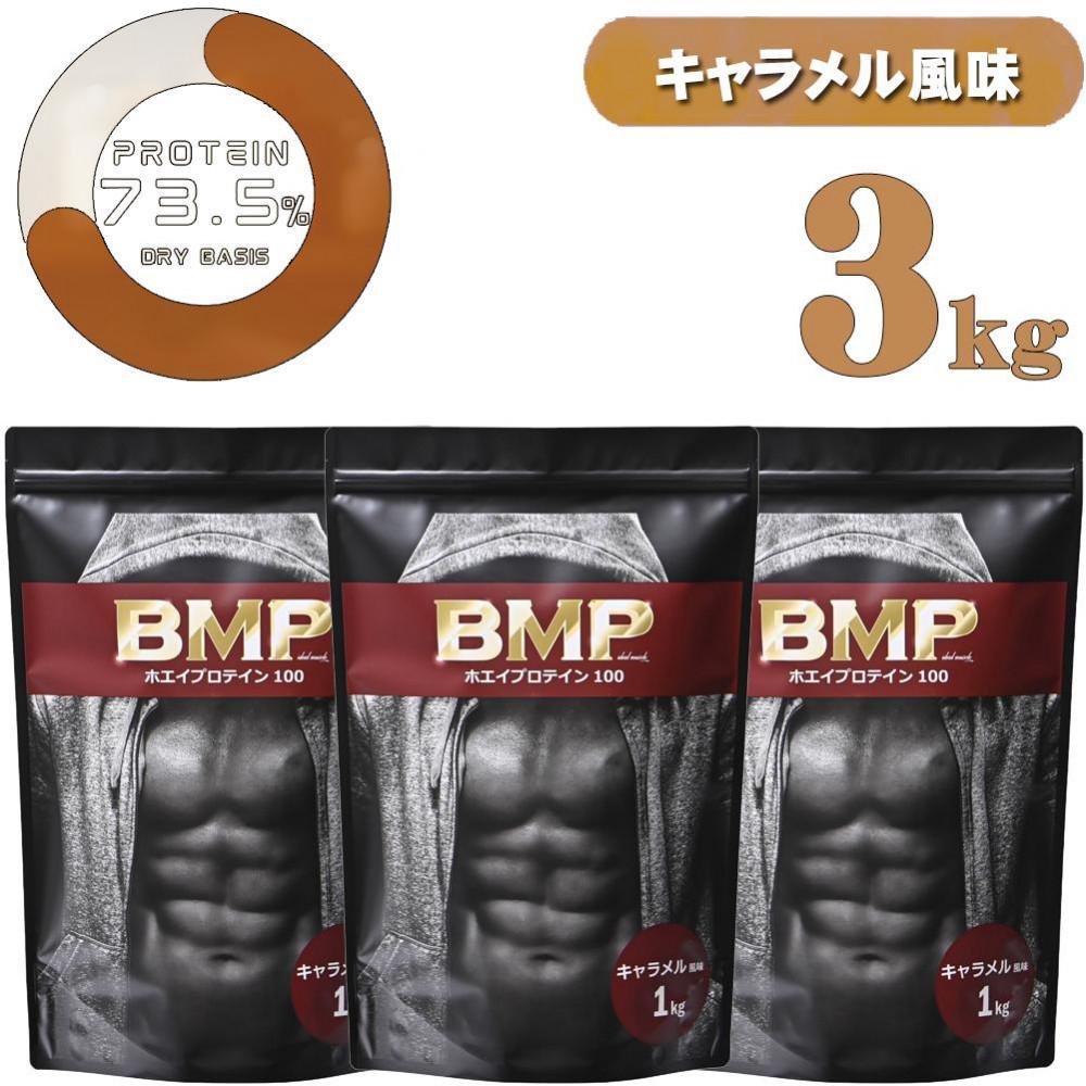【ふるさと納税】BMPプロテイン キャラメル風味 3kg ／ たんぱく質 栄養補給 ホエイプロテイン 埼玉県 | 食品 加工食品 人気 おすすめ 送料無料