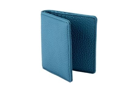 豊岡財布 2つ折りカード財布 ドイツシュリンク （ジーンブルー）