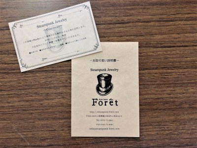 Steampunk スチームパンク メーターピアス ジュエリー