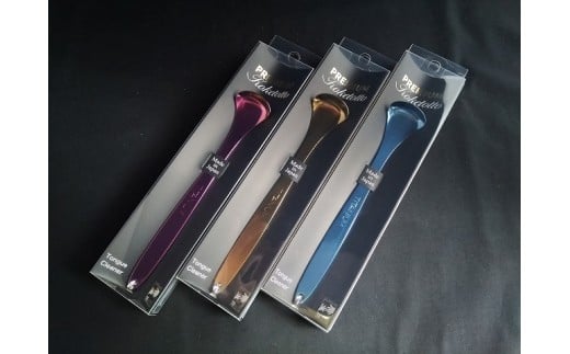 チタン製 舌クリーナー コケとっとプレミアム 3本セット FC022052
