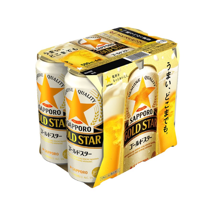 サッポロＧＯＬＤ ＳＴＡＲ缶500ml×24本