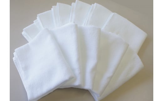 泉州タオル 総パイル 白タオル 12枚入り 210匁 ｜ タオル フェイスタオル 薄手 白 業務用 家庭用 綿 綿100％ 日本製 国産 大阪泉州 大阪府 阪南市