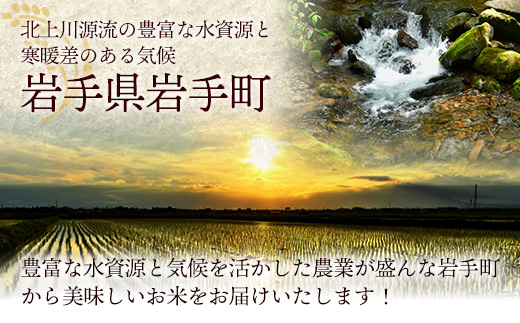 令和7年産 岩手町産 銀河のしずく 10kg(5kg×2袋) ／ 白米 ご飯 米 精米 おこめ 単一原料米 ブランド米 新鮮 おすすめ 送料無料 岩手県 岩手町