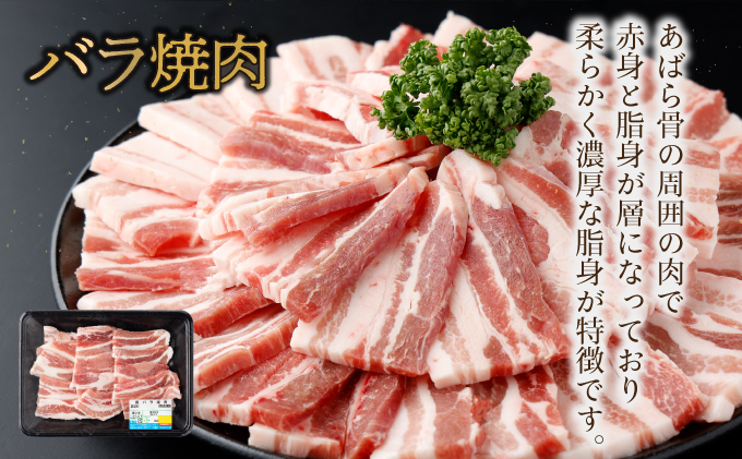 MCBY4-26 宮崎県産 豚肉詰め合わせ 焼肉セット（合計2.6kg）