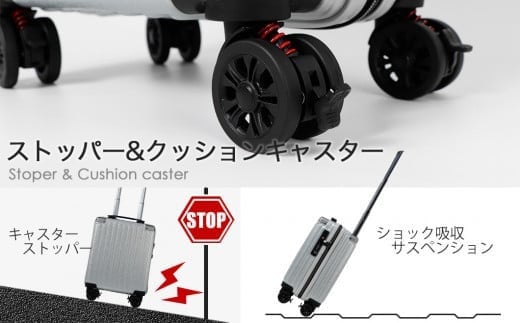[PROEVO] スーツケース 機内持ち込み対応 ストッパー付き 拡張機能 8輪 静音 隠し拡張 S (SP-ワイン) [10012A]　AY226