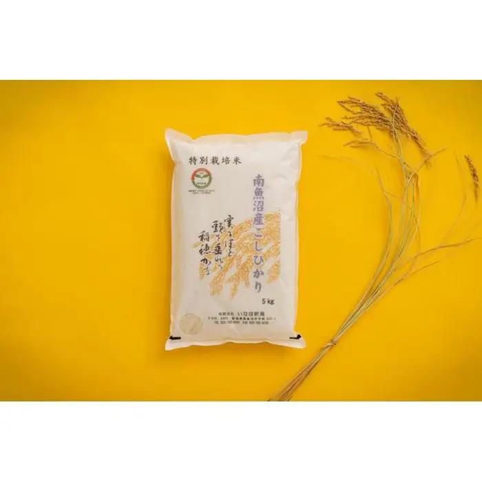 【令和7年】 南魚沼産コシヒカリ「特別栽培米（アファス認証）」精米5kg【新潟県 特A地区】 | 米 