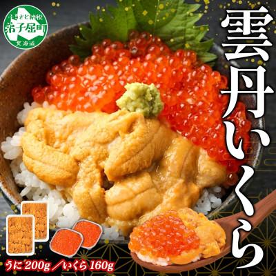 ふるさと納税 弟子屈町 ウニ100g×2個 いくら醤油漬け 80g×2個 北海道 弟子屈町 3492