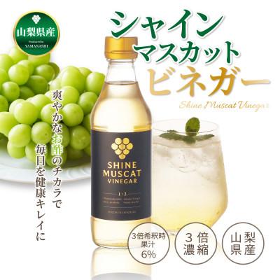 ふるさと納税 山梨市 シャインマスカットビネガー 330ml×2本