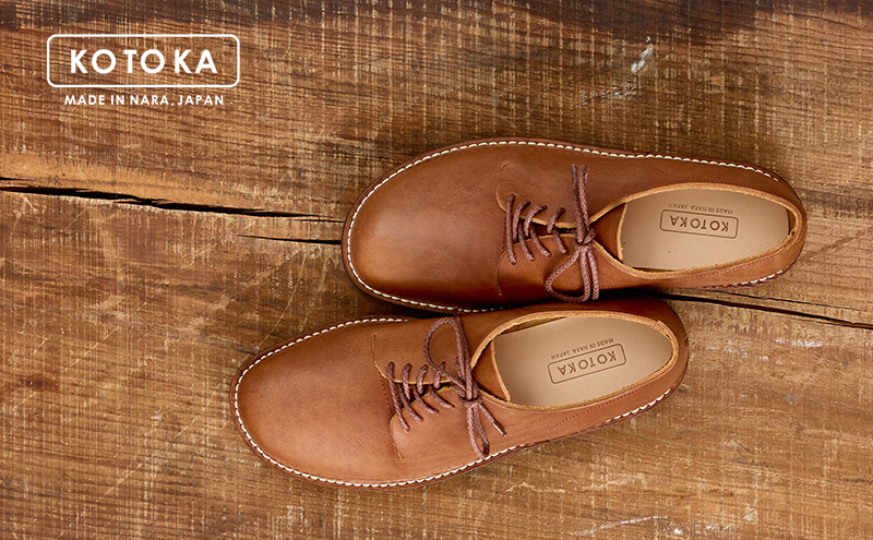 KOTOKA ( コトカ ) 婦人靴 一枚革 ダービー KTO2006L 22.0cm( ライトブラウン ) 【 ファッション 靴 シューズ 雑貨 日用品 牛革 】 【 お洒落 レザーシューズ 快適 