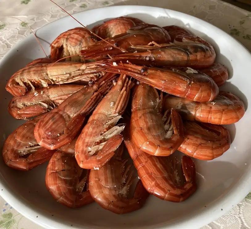 北海縞海老（シマエビ) 500g Sサイズ 40~44尾 えび しまえび 北海道しまえび エビ 海老 冷凍 ボイル済 冷凍