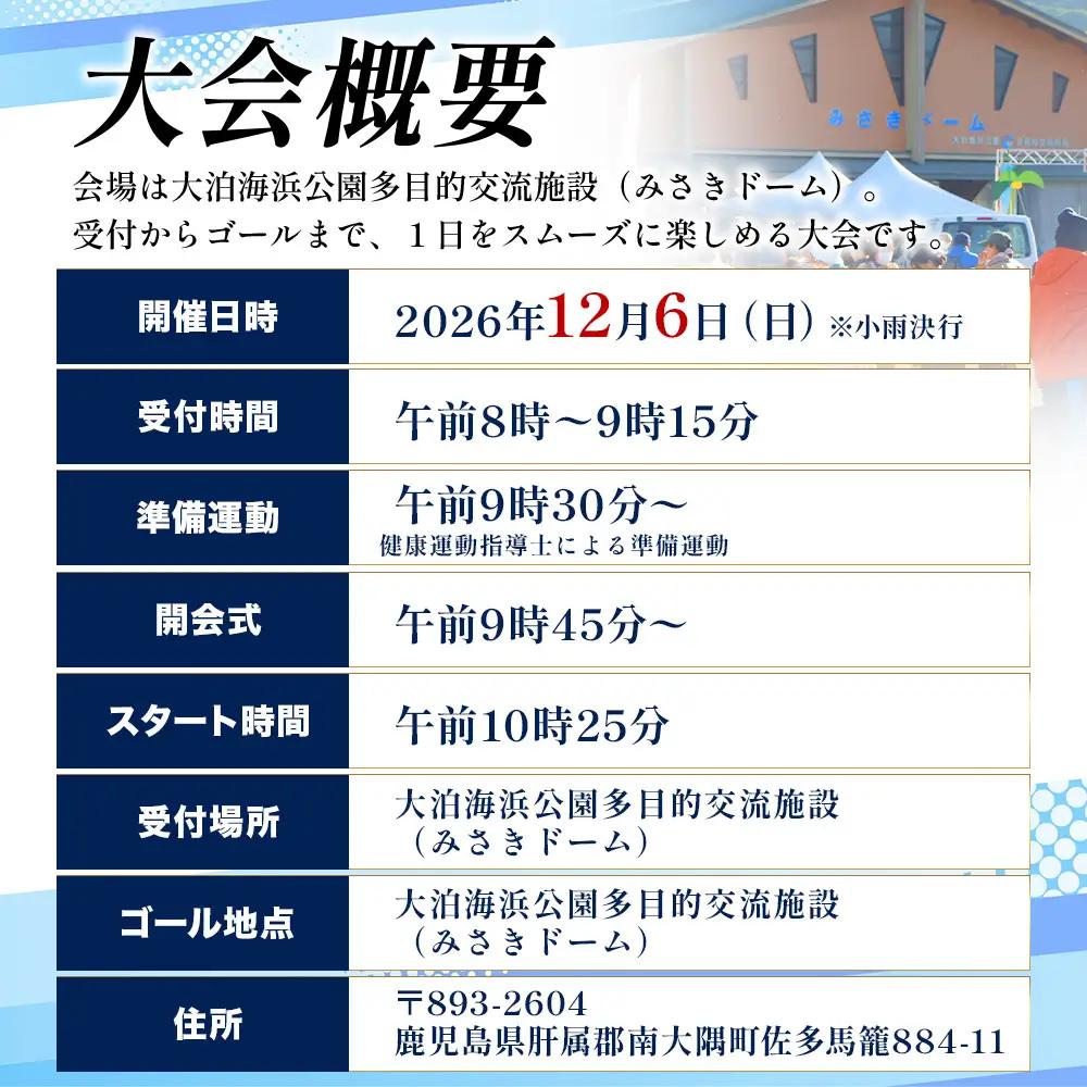 第24回佐多岬マラソン大会《3kmコース》出場権　大人1名分 MN-25 │ランナー 出走 出走権  健康 家族 親子 リピート アクティブ 参加チケット 参加 運動 本土最南端 参加賞あり 温泉チケ