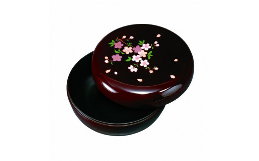
6.0寸 菓子器 溜 里桜
