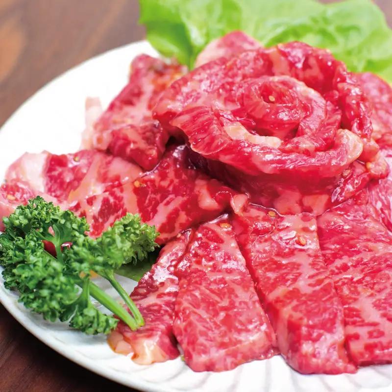 牛肉 焼肉 小分け 極 上紀和牛 タレ仕込 味付 焼肉 300g×2パック 計600g【冷凍】 / 牛肉 焼肉【tnk205】