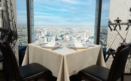 サンシャイン60 スカイレストラン【サンシャインクルーズ・クルーズ】 フレンチランチ B ペア食事券 レストラン ランチ お食事券 チケット 利用券 フランス料理 フレンチ ドリンク 東京都 池袋 