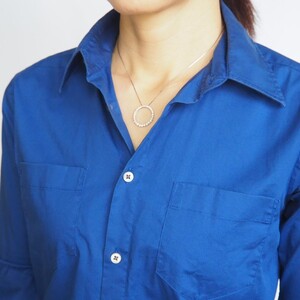 PT900/PT850　1ctダイヤモンド　サークルペンダントネックレス FHH-019923