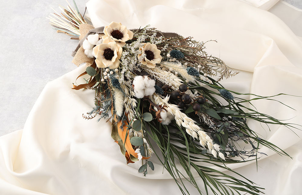 ドライフラワー スワッグ  Mサイズ 1個 