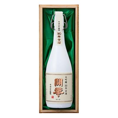 ふるさと納税 佐野市 【創業350年の老舗酒蔵】開華 大吟醸30年古酒 720ml×1本 (風呂敷包み)