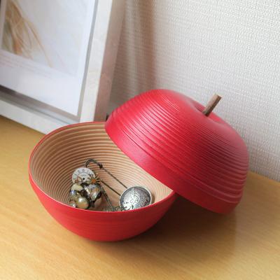 ふるさと納税 弘前市 BUNACO りんごの小物入れ 1個 petite RINGO|24_brb-010101 |  | 02
