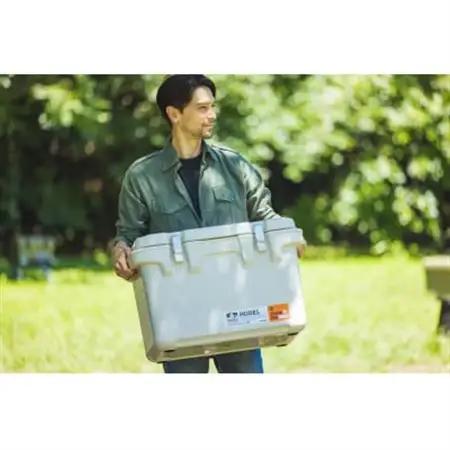 HUGEL 真空断熱クーラーボックス 40L VITC-40 ホワイトアッシュ アイリスオーヤマ_雑貨・日用品 アウトドア用品 スポーツ・アウトドア用品 _【配送不可地域：離島・沖縄県】【155061
