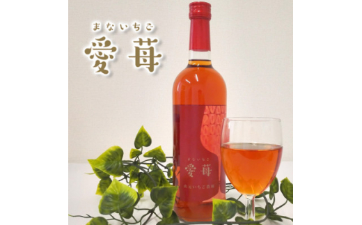 
山元いちご農園 いちごワイン 愛苺(まないちご) 720ml【1378830】
