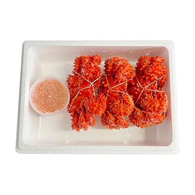 ふるさと納税 根室市 ＜12/21まで年内配送＞花咲かに300g〜450g前後×3尾・いくら100g×1P B-70012 |  | 03