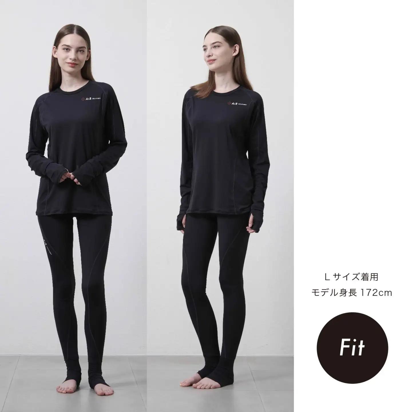 nishikawa 西川【エアーリカバリー】スリープテックウェア レディーストップス Lサイズ｜リカバリーウェア 