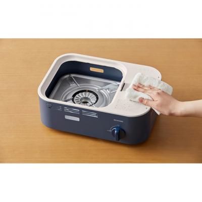 ふるさと納税 大河原町 カセットコンロ 減煙 焼肉 減煙焼肉アッシュネイビー アイリスオーヤマ グリル[53752527] |  | 02