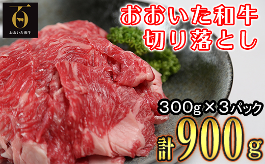 ＜生産者支援品＞おおいた和牛切り落とし900g ※真空パック 【匠牧場】＜102-001_6＞