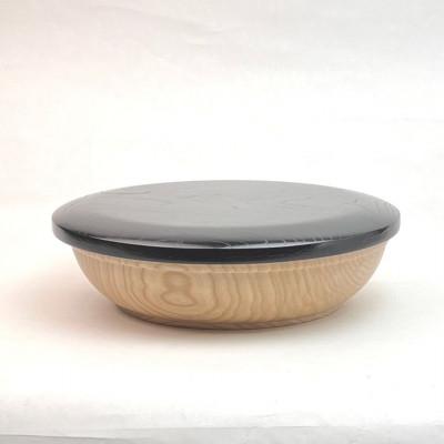 ふるさと納税 南木曽町 ちらし寿司の器浅30cm蓋付(黒) |  | 02