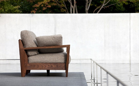 （レッドオーク）AUTHENTICITY SOFA E GR（グレー） No.831-10