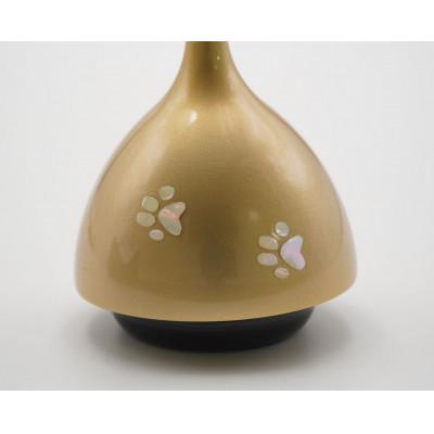 ふるさと納税 高岡市 【高岡銅器】エコー　螺鈿肉球　金色 |  | 01