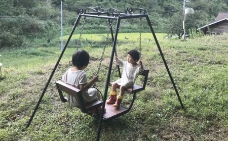 ツヨニー 家庭用ブランコ 【ゆりかご ブランコ ヨーロピアンタイプ】［(S)1587］