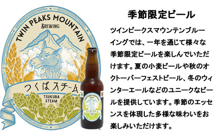 Twin Peaks Mountain Brewingのクラフトビールおまかせ6本セット【つくば市 ふるさと納税 クラフトビール ビール お酒 酒 麦酒 麦芽 ホップ ドイツ ドイツビール】