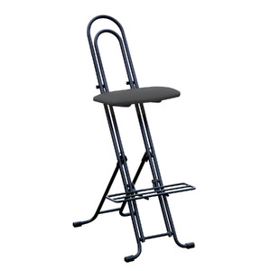 G176(ブラック) ルネセイコウ　CMPS・JベストRST（ブラック）【椅子 チェア 座面 無段階 調整 スライド 日本製 大阪 八尾市】