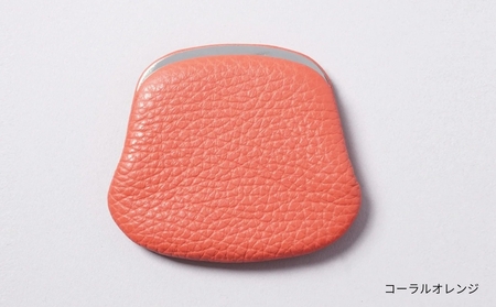 [bell la bell] 押し口小銭入れS (カラー：コーラルオレンジ)