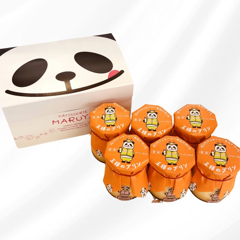 【ふるさと納税】王様のプリン6瓶セット【地元に愛される老舗菓子店パティスリーマルヤ 】　詰め合わせ スイーツ デザート 冷蔵 贈り物 ギフト プレゼント 可愛い 1089001