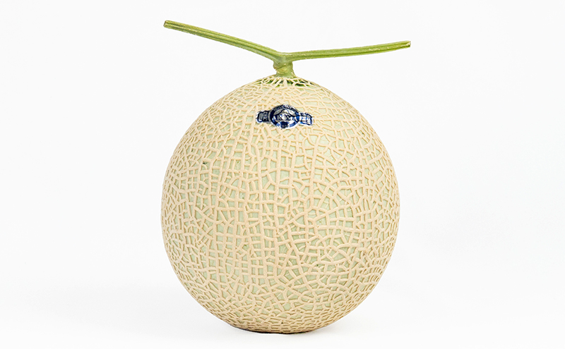 クラウンメロン 大玉 1.5kg以上 1玉 (冬9～2月) 果物 メロン 青肉 フルーツ デザート 高級メロン ブランドメロン 袋井市 静岡県