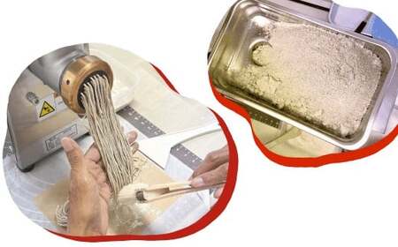 泉州蕎麦 阪南地産 十割蕎麦（春のいぶき） つゆ付き4人前（100g×4袋）【2026年12月31日着】 泉州 蕎麦 そば ソバ 年越し蕎麦 年越し 年越しそば 年越しソバ 4人前 100g 4袋 泉