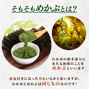 味付け めかぶセット 塩蔵 わかめ 300g (150g×2袋) 味付けめかぶ4パック(120g×4P) 海鮮 海藻 わかめ ワカメ 魚貝類 魚介類 みそ汁 スープ 酢の物 小分け 三陸産 岩手県 大
