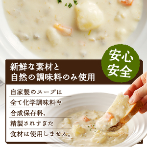 ふるなび限定！化学調味料無添加スープ8食セット（05）