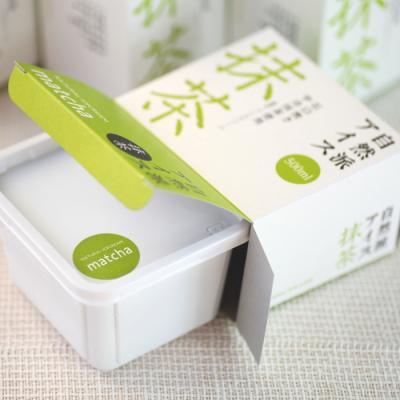 ふるさと納税 田野町 【四国一小さなまちのアイス屋さん】≪松崎冷菓≫自然派アイス 抹茶500ml×4個セット |  | 02
