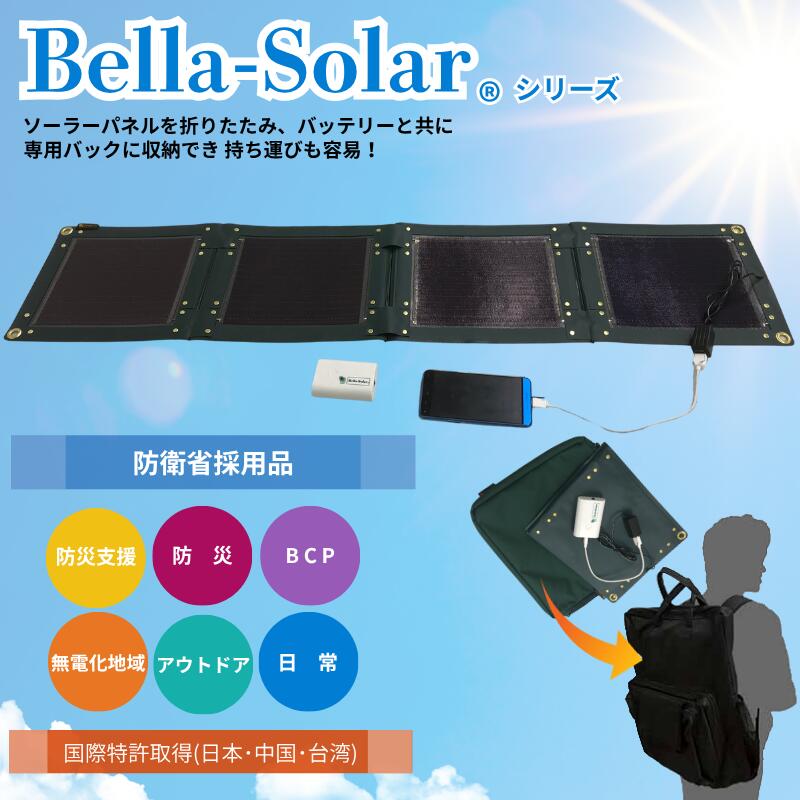 【ふるさと納税】折り畳み式ソーラーパネルと蓄電池【pocketGrid】　防災グッズ・防災用品