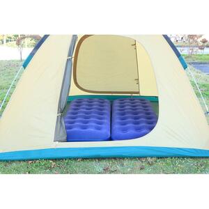 エアーベッド シングルサイズ 1枚入り アイリスオーヤマ Sサイズ 外付けポンプ 厚さ22cm コンパクト収納 防災水害対策 軽量 持ち運び スリム 簡単操作 屋外 台風対策 車中泊 アウトドア  A