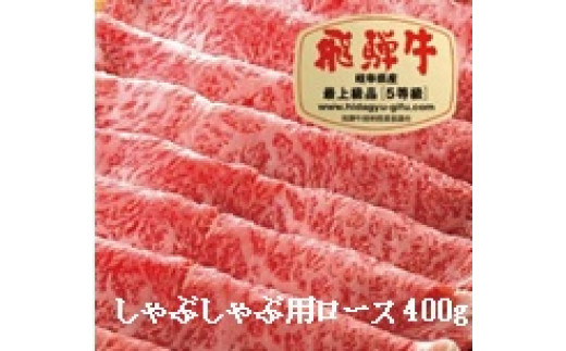 
飛騨牛Ａ５しゃぶしゃぶ用ロース肉(400g)
