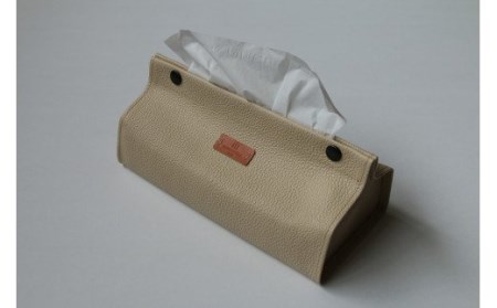 本池美術館限定 ティッシュボックス(CREAM)本池秀夫監修
