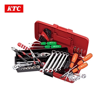 
KTC 工具セット(片開きプラハードケースタイプ) [SK34010PS]【1127552】
