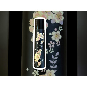 極上　安来青鋼1号　三徳万能包丁　桜の花＜和風レトロモダン＞　木製ハンドル
