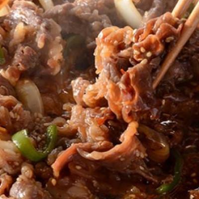 ふるさと納税 京都府 【ふるさと納税】プルコギ　1.4kg 肉専門店 韓国料理　牛肉