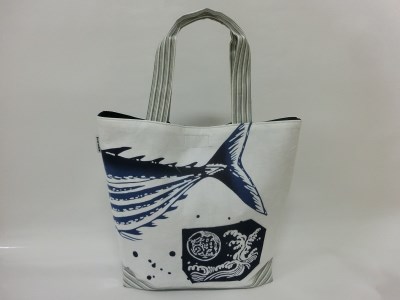 a10-828　焼津 鰹 かつお トート バッグ